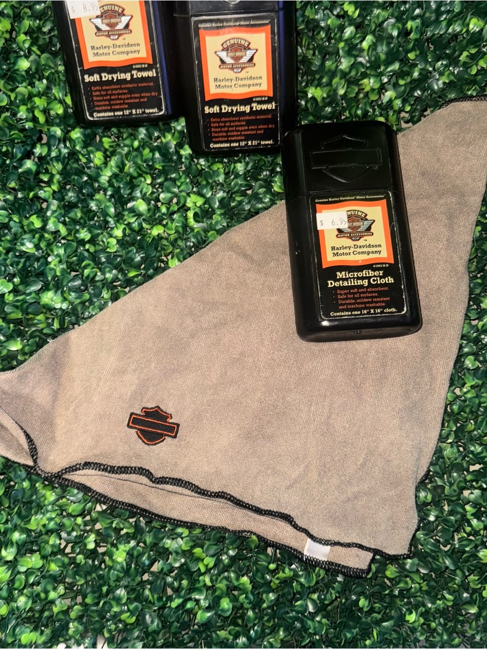 Vintage 2003 Harley-Davidson x Microfiber Detailing Towels - Picture 4 of 4